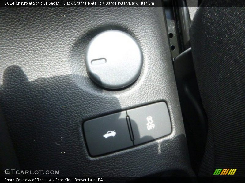 Black Granite Metallic / Dark Pewter/Dark Titanium 2014 Chevrolet Sonic LT Sedan