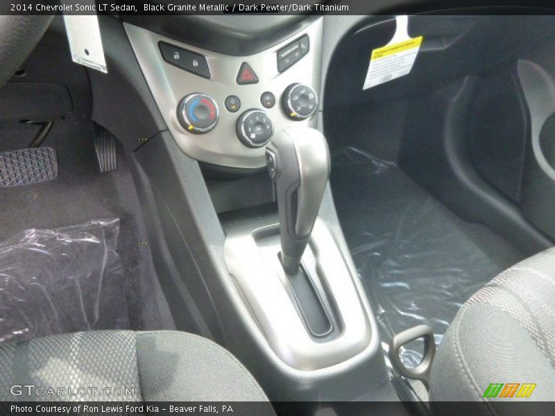 Black Granite Metallic / Dark Pewter/Dark Titanium 2014 Chevrolet Sonic LT Sedan
