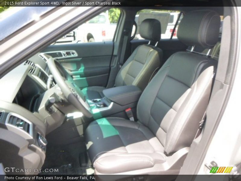 Ingot Silver / Sport Charcoal Black 2015 Ford Explorer Sport 4WD