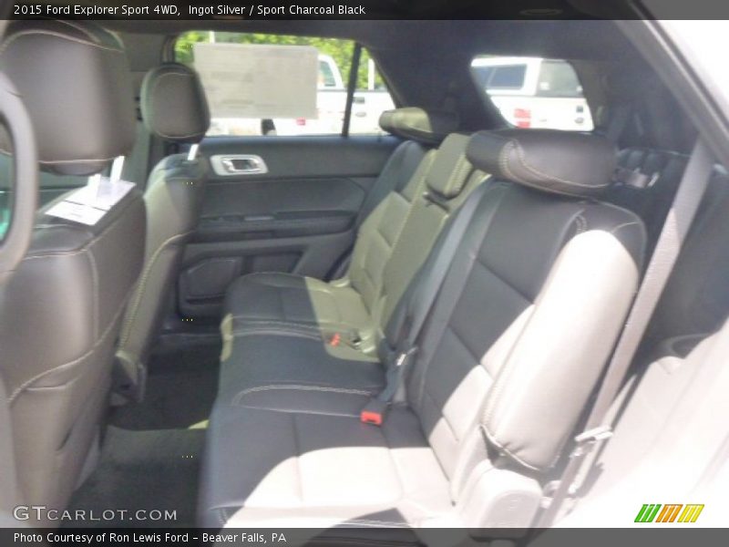 Ingot Silver / Sport Charcoal Black 2015 Ford Explorer Sport 4WD