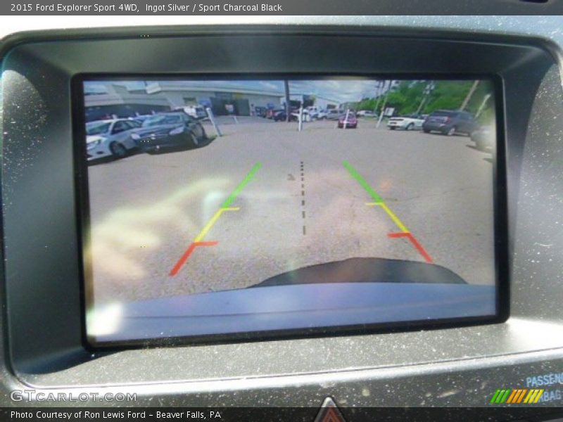 Ingot Silver / Sport Charcoal Black 2015 Ford Explorer Sport 4WD