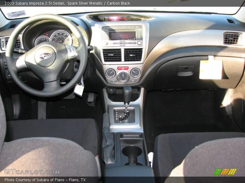 Spark Silver Metallic / Carbon Black 2009 Subaru Impreza 2.5i Sedan