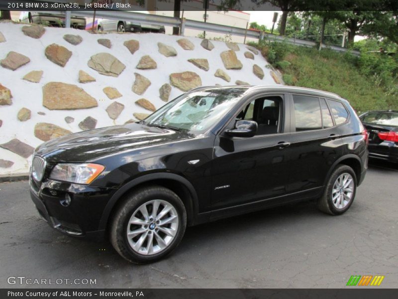 Jet Black / Black 2014 BMW X3 xDrive28i