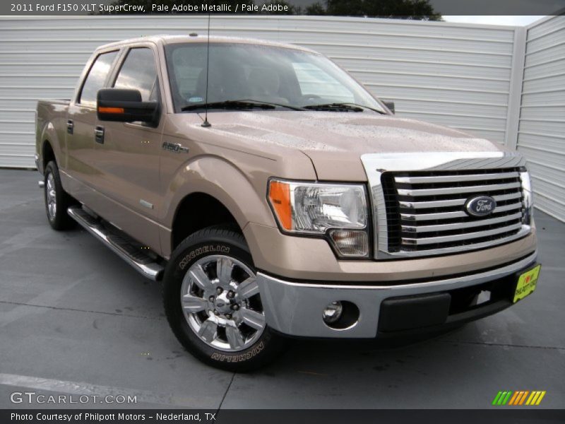 Pale Adobe Metallic / Pale Adobe 2011 Ford F150 XLT SuperCrew