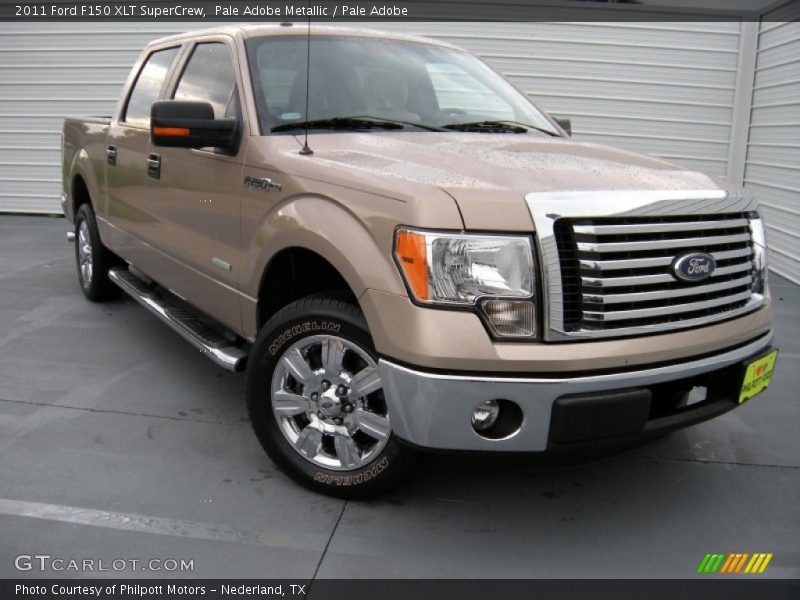 Pale Adobe Metallic / Pale Adobe 2011 Ford F150 XLT SuperCrew