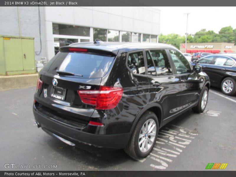 Jet Black / Black 2014 BMW X3 xDrive28i