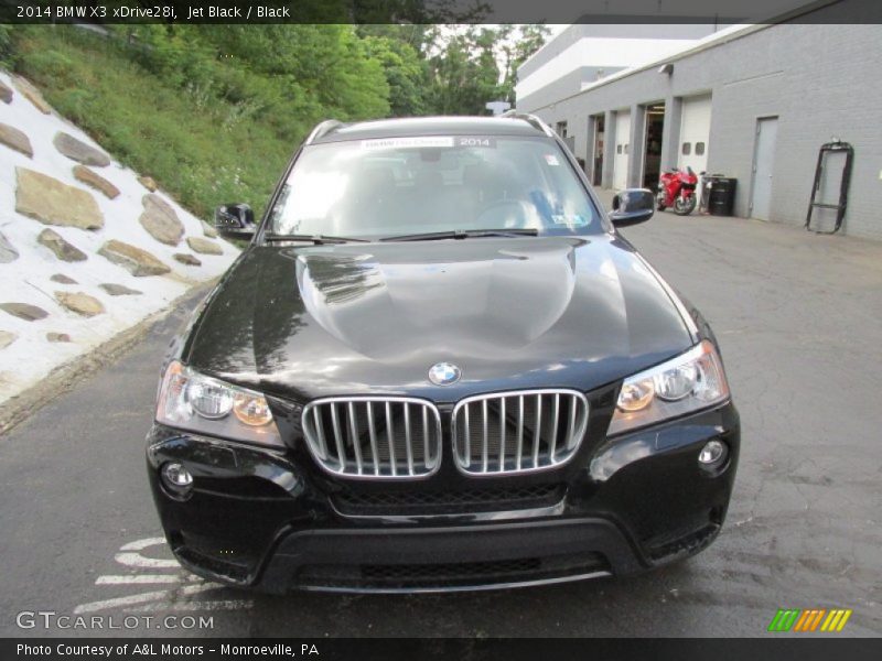 Jet Black / Black 2014 BMW X3 xDrive28i