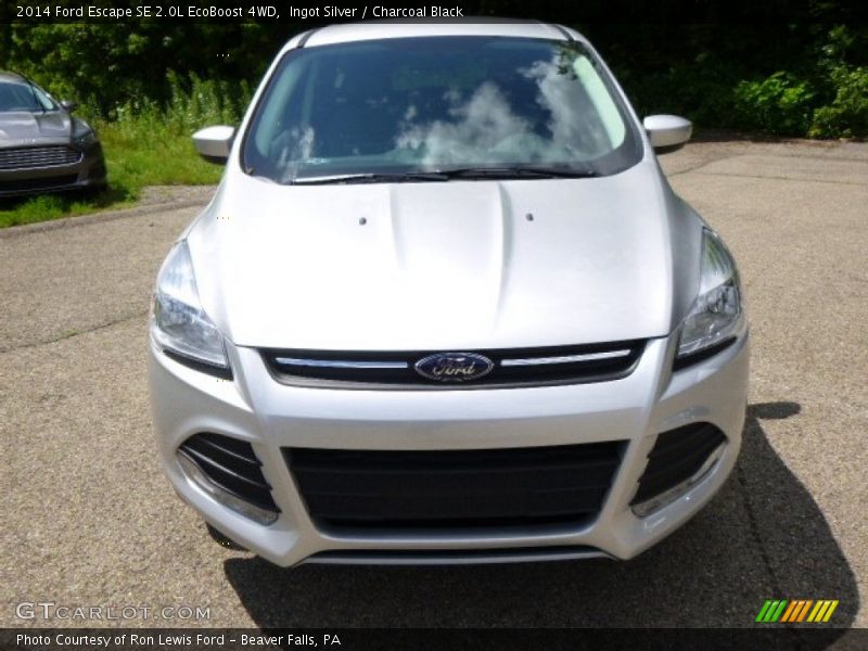 Ingot Silver / Charcoal Black 2014 Ford Escape SE 2.0L EcoBoost 4WD
