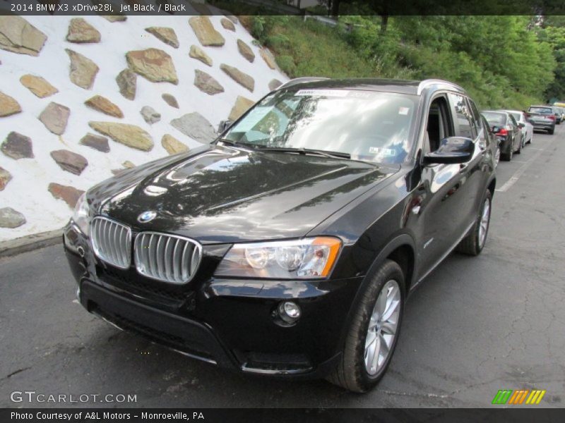 Jet Black / Black 2014 BMW X3 xDrive28i