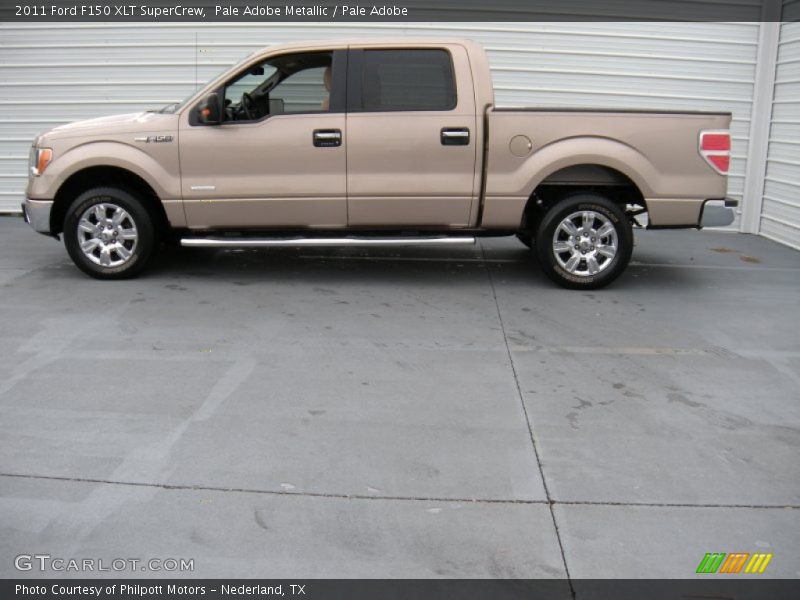 Pale Adobe Metallic / Pale Adobe 2011 Ford F150 XLT SuperCrew