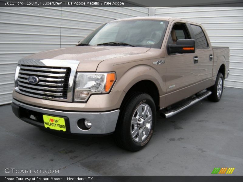 Pale Adobe Metallic / Pale Adobe 2011 Ford F150 XLT SuperCrew