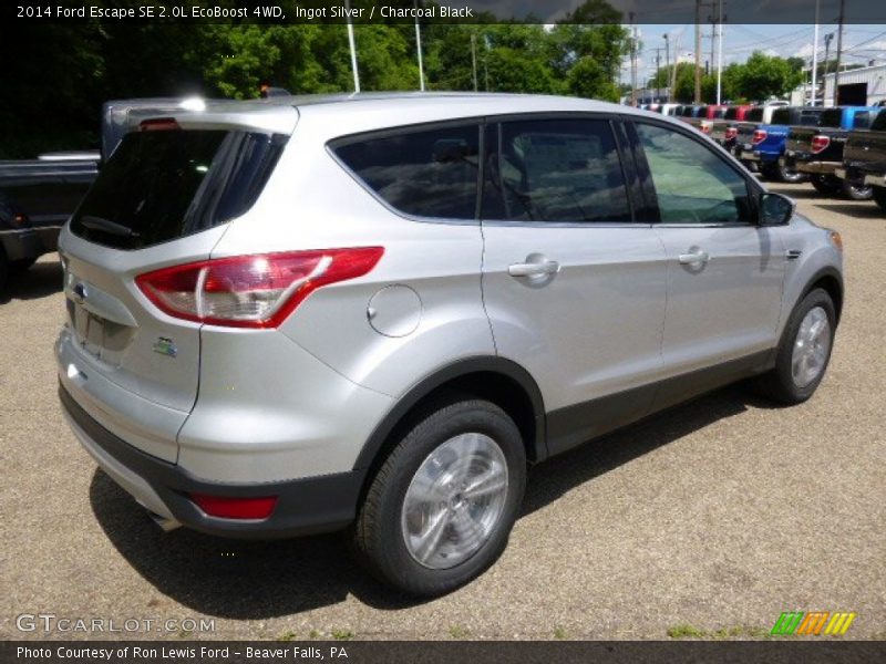 Ingot Silver / Charcoal Black 2014 Ford Escape SE 2.0L EcoBoost 4WD