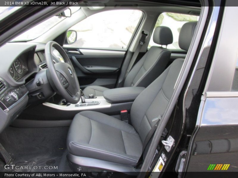 Jet Black / Black 2014 BMW X3 xDrive28i