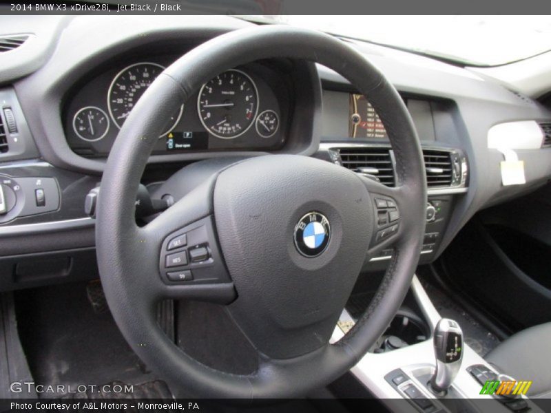 Jet Black / Black 2014 BMW X3 xDrive28i