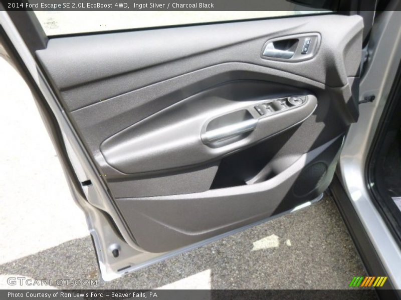 Ingot Silver / Charcoal Black 2014 Ford Escape SE 2.0L EcoBoost 4WD