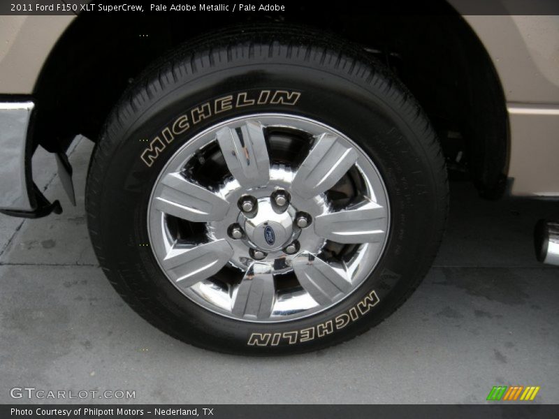 Pale Adobe Metallic / Pale Adobe 2011 Ford F150 XLT SuperCrew