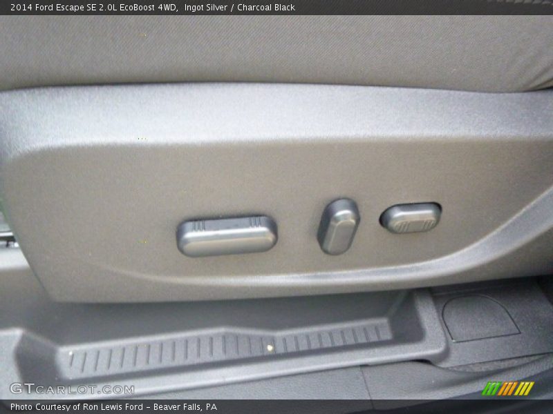 Ingot Silver / Charcoal Black 2014 Ford Escape SE 2.0L EcoBoost 4WD
