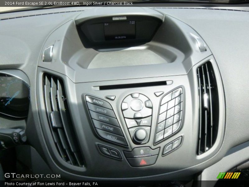 Ingot Silver / Charcoal Black 2014 Ford Escape SE 2.0L EcoBoost 4WD