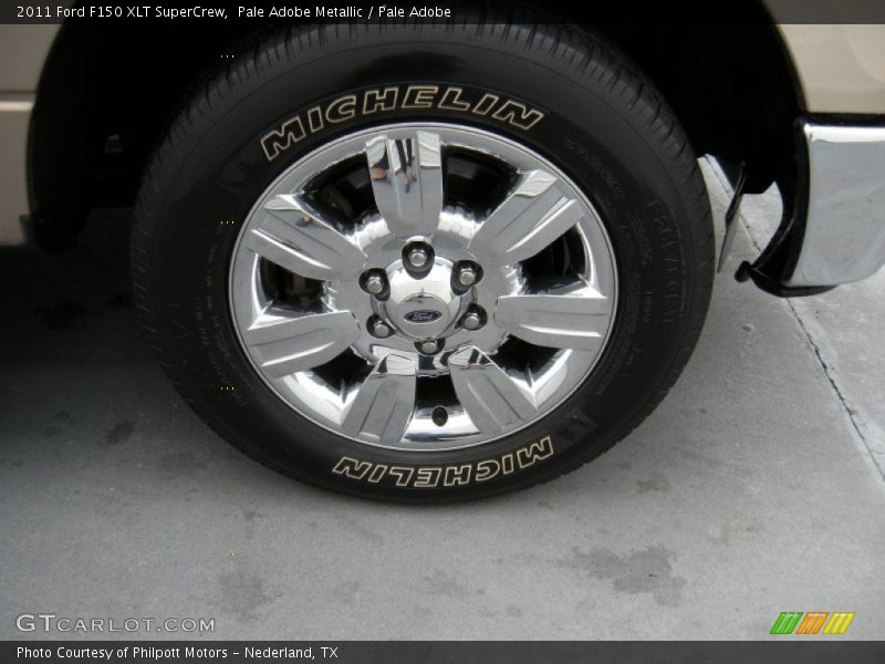 Pale Adobe Metallic / Pale Adobe 2011 Ford F150 XLT SuperCrew