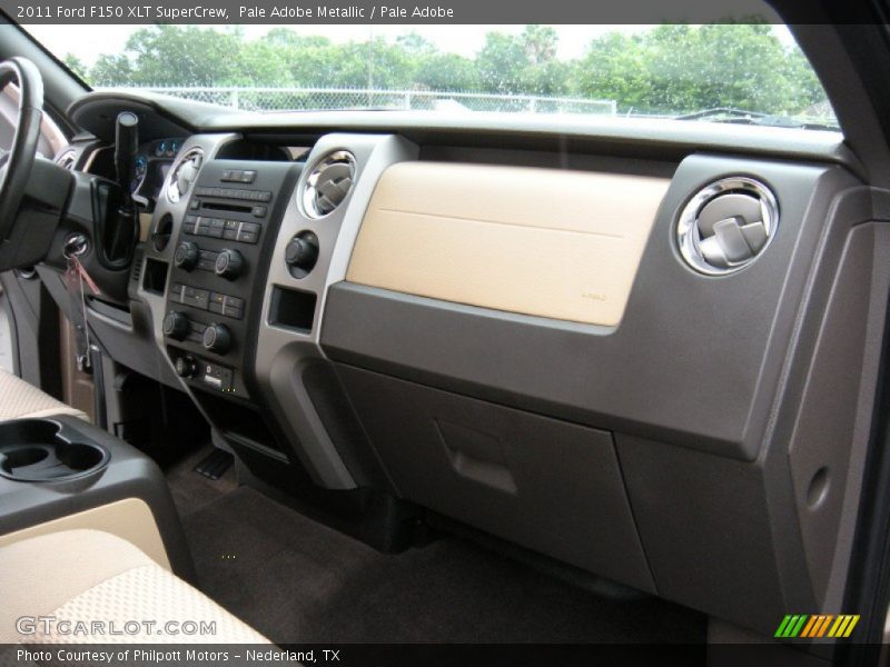 Pale Adobe Metallic / Pale Adobe 2011 Ford F150 XLT SuperCrew