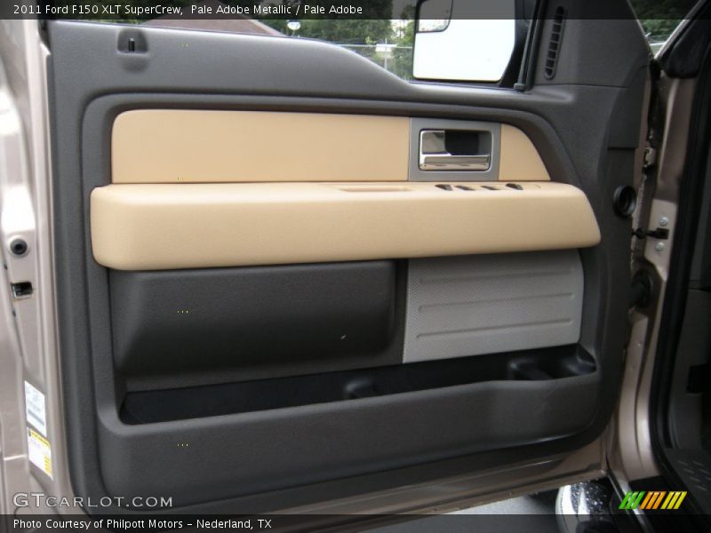 Pale Adobe Metallic / Pale Adobe 2011 Ford F150 XLT SuperCrew