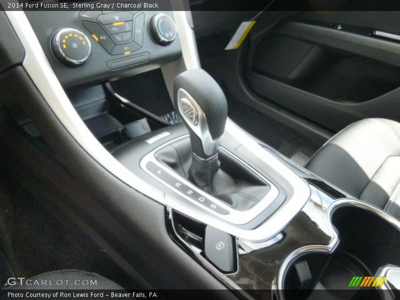 Sterling Gray / Charcoal Black 2014 Ford Fusion SE