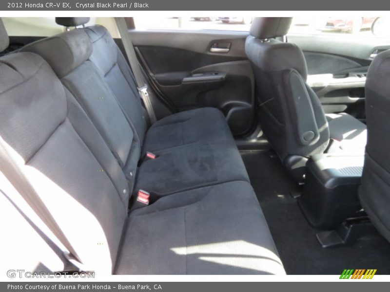 Crystal Black Pearl / Black 2012 Honda CR-V EX