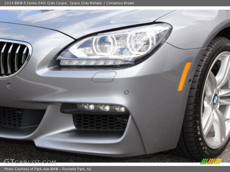 Space Gray Metallic / Cinnamon Brown 2014 BMW 6 Series 640i Gran Coupe