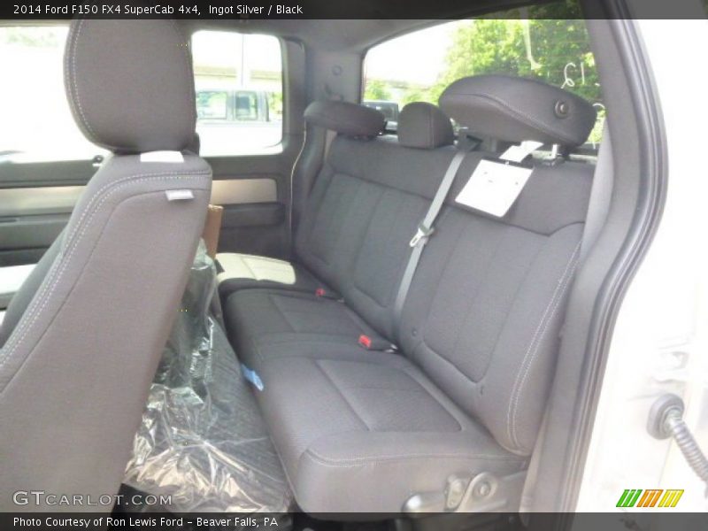 Ingot Silver / Black 2014 Ford F150 FX4 SuperCab 4x4