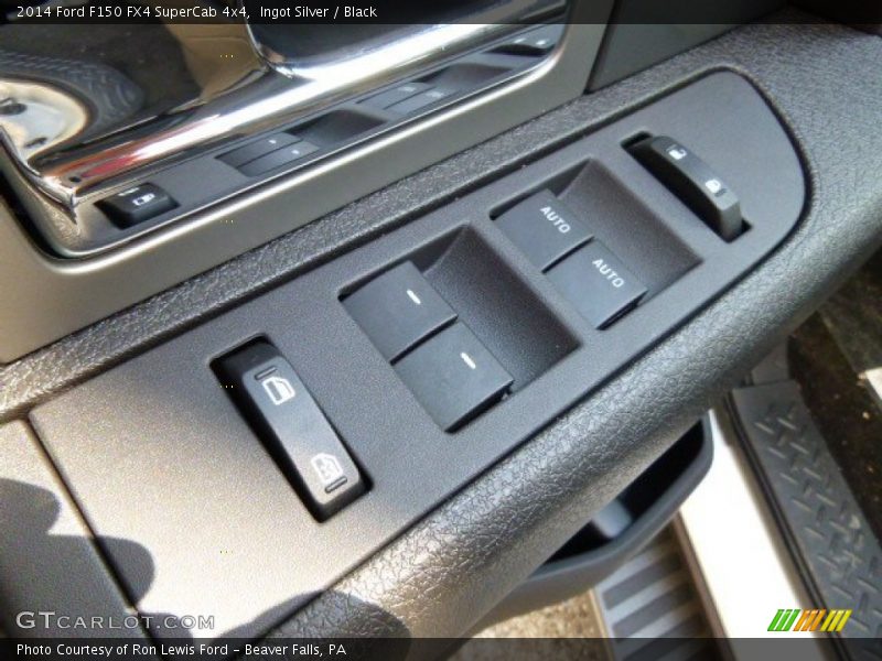 Ingot Silver / Black 2014 Ford F150 FX4 SuperCab 4x4