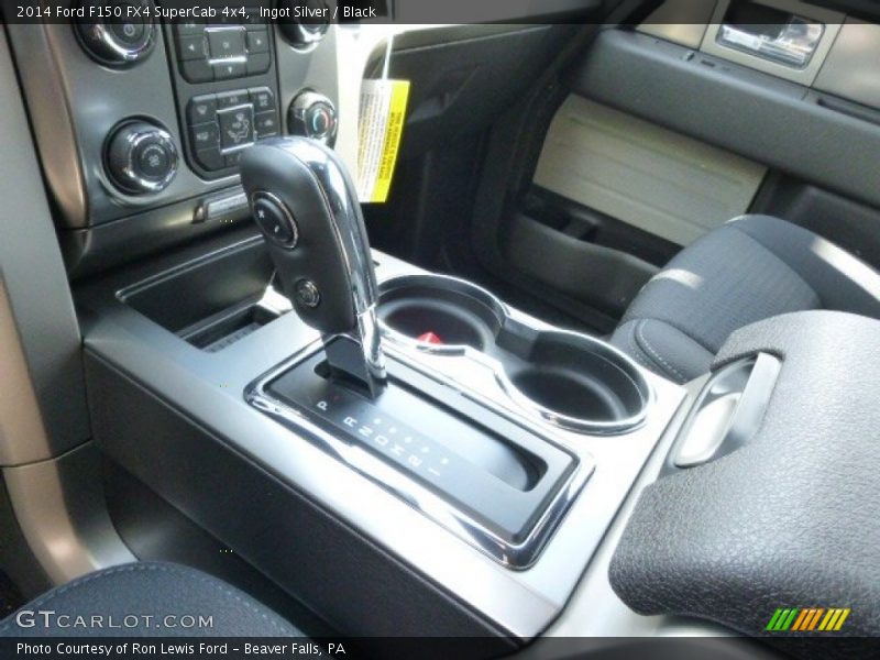 Ingot Silver / Black 2014 Ford F150 FX4 SuperCab 4x4