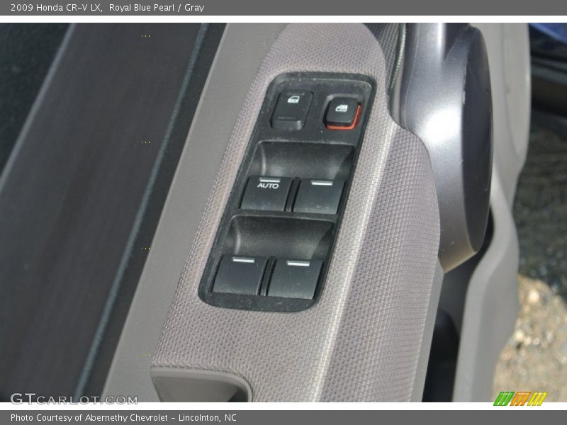 Royal Blue Pearl / Gray 2009 Honda CR-V LX