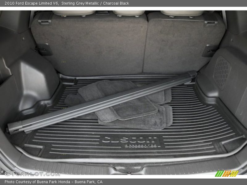 Sterling Grey Metallic / Charcoal Black 2010 Ford Escape Limited V6