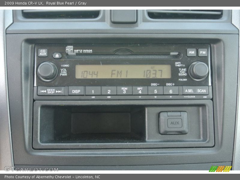 Royal Blue Pearl / Gray 2009 Honda CR-V LX