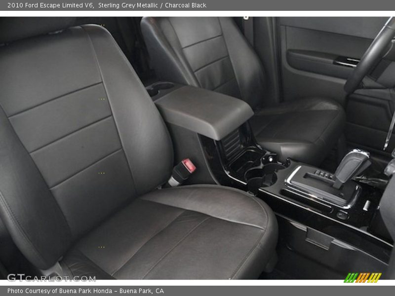 Sterling Grey Metallic / Charcoal Black 2010 Ford Escape Limited V6