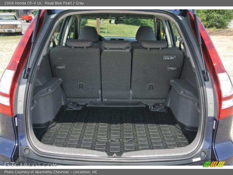 Royal Blue Pearl / Gray 2009 Honda CR-V LX