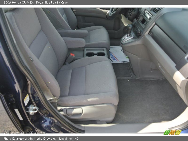 Royal Blue Pearl / Gray 2009 Honda CR-V LX