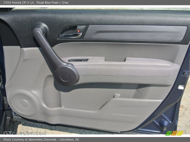 Royal Blue Pearl / Gray 2009 Honda CR-V LX