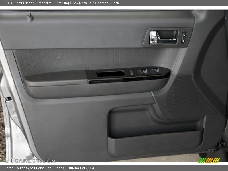 Sterling Grey Metallic / Charcoal Black 2010 Ford Escape Limited V6