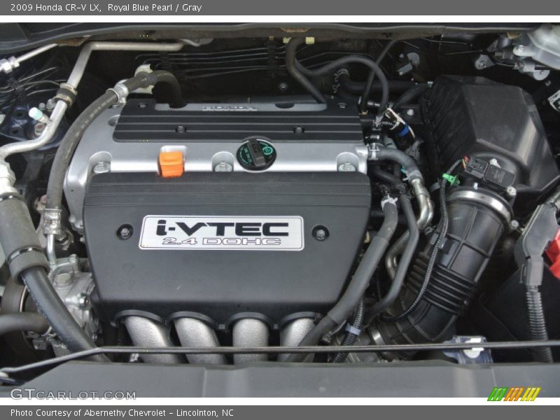Royal Blue Pearl / Gray 2009 Honda CR-V LX