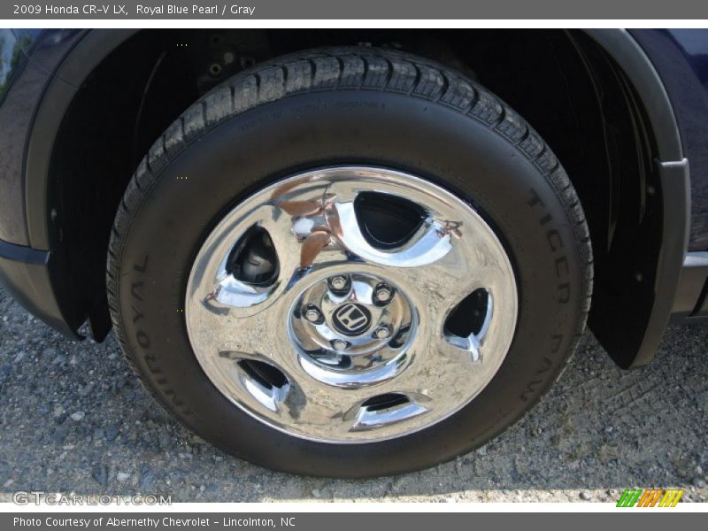 Royal Blue Pearl / Gray 2009 Honda CR-V LX