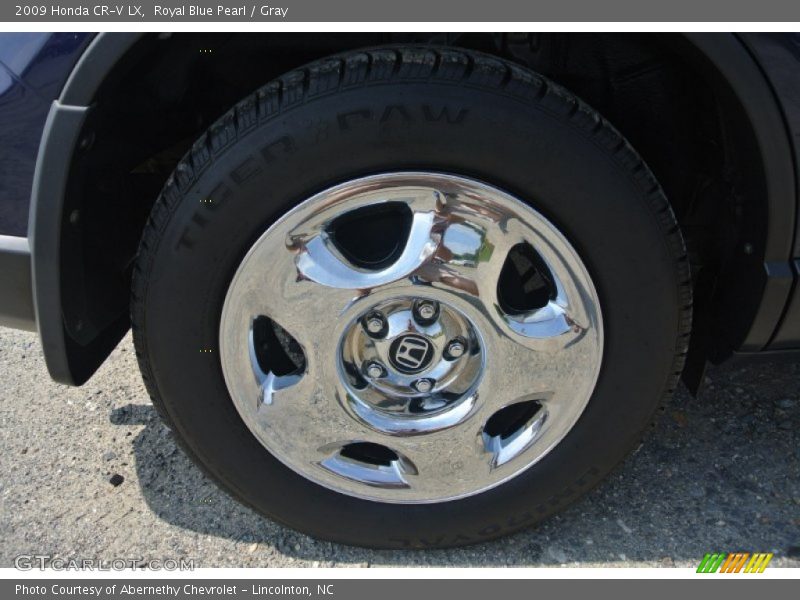 Royal Blue Pearl / Gray 2009 Honda CR-V LX