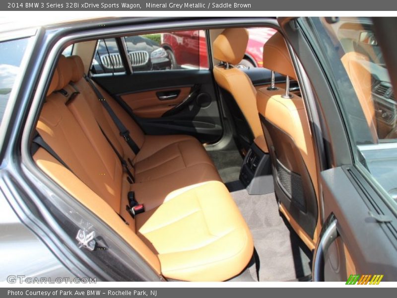 Rear Seat of 2014 3 Series 328i xDrive Sports Wagon
