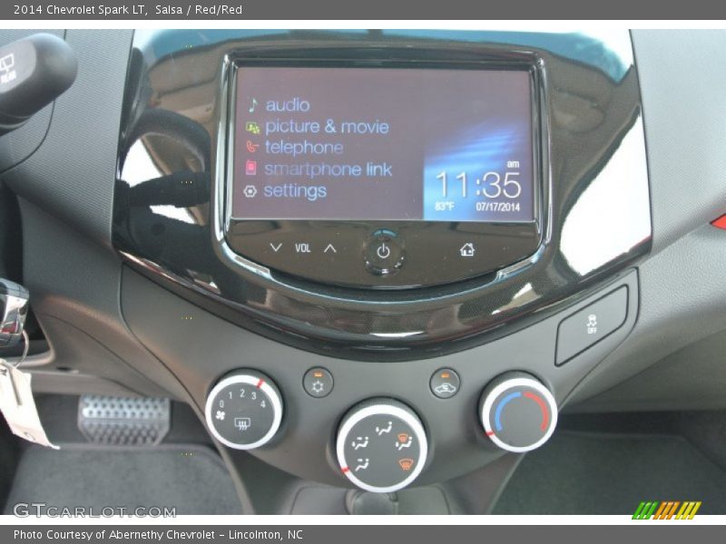 Salsa / Red/Red 2014 Chevrolet Spark LT