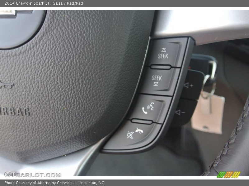 Salsa / Red/Red 2014 Chevrolet Spark LT