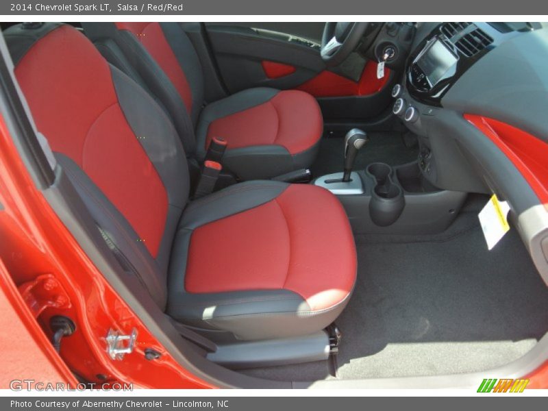Salsa / Red/Red 2014 Chevrolet Spark LT