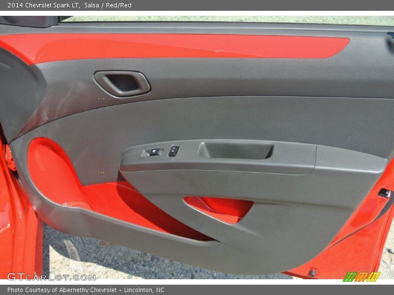Salsa / Red/Red 2014 Chevrolet Spark LT