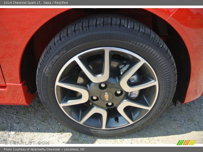 Salsa / Red/Red 2014 Chevrolet Spark LT
