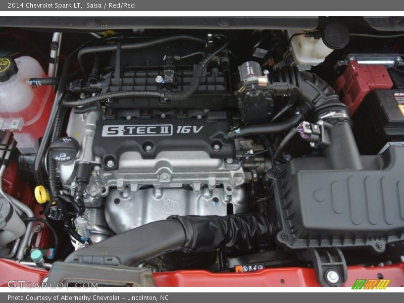 Salsa / Red/Red 2014 Chevrolet Spark LT