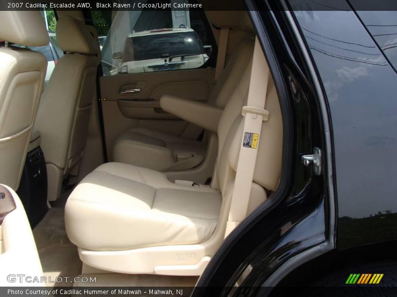 Black Raven / Cocoa/Light Cashmere 2007 Cadillac Escalade AWD
